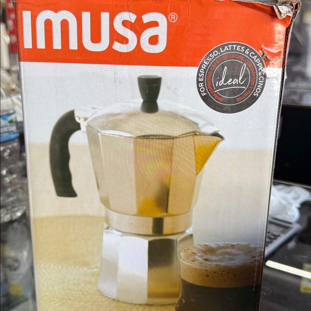 Imusa Silver Espresso Maker